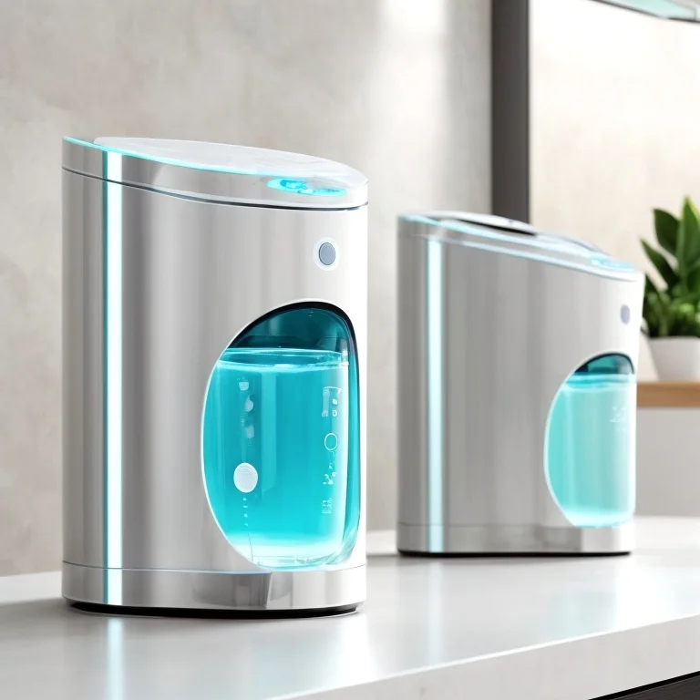 Hydration device showcasing AI-driven features